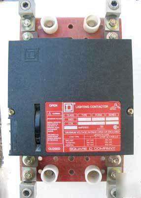Square d 8903-PBV10B 2 pole 200 amp lighting contactor