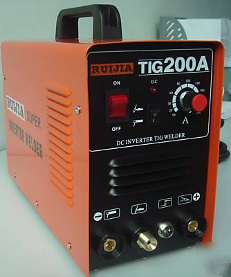 TIG200 inverter tig/mma 2IN1 function & 1 year warranty