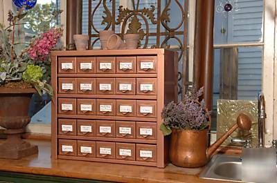 25 drawer small parts storage hardware cabinet 