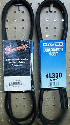 Dayco browning 4L350 fhp premium industrial v-belts lot