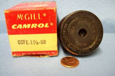 Mcgill cam fallower bearing ccfe-1-7/8-sb / 