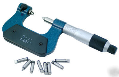 New 1 inch screw thread micrometer- 