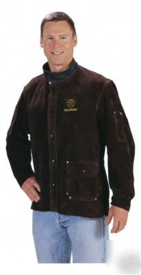 New tillman brown leather welding jacket 2480A 3XL