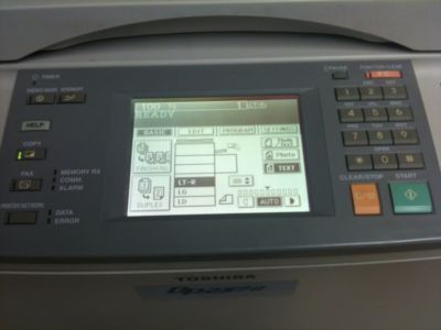 Toshiba DP2570 copier used