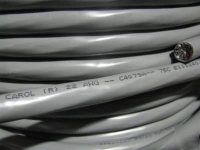 Carol C4079 22G 50C n/s type cm multi cond cable 100 ft