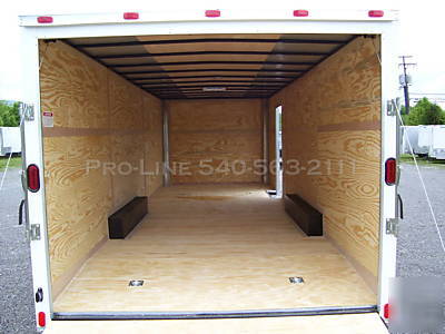New 2010 8.5 x 20 enclosed car/cargo/trailer