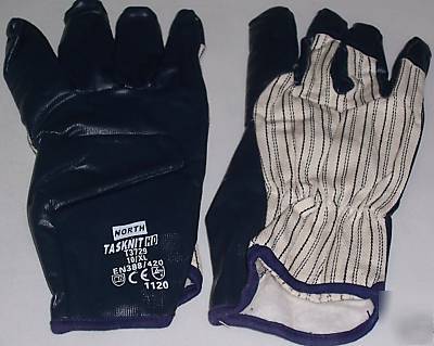 Norths men's nitrile men's gloves xl tasknit hd series