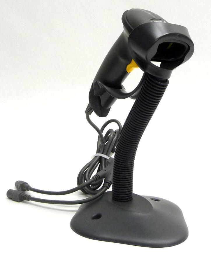 Symbol LS2208 SR20007 wired barcode scanner ps/2 stand