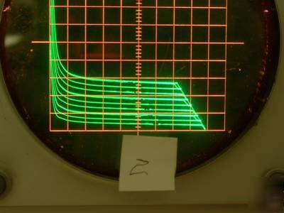 Tektronix 570 curve tracer oscilloscope, cal,warranty