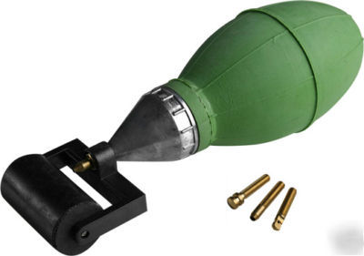 Wood gluing roller bottle injector applicator tool