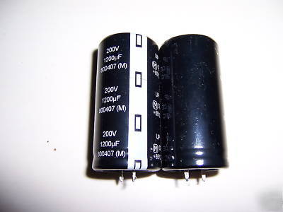 5 filter capacitors 1200UF 1200 uf 200V crown xti rare 