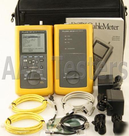 Fluke networks dsp-100 CAT5 lan cable tester DSP100 dsp