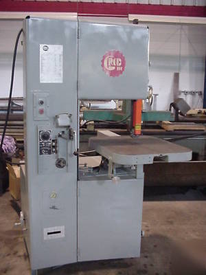 Grob 4V-18 vertical band saw- runs great, very quiet