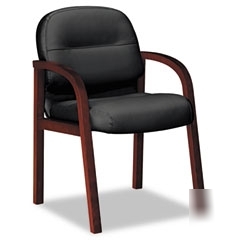 Hon 2190 pillowsoft wood series guest arm chair