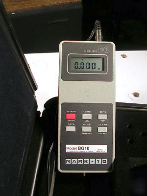 Mark -10 digital force gauge series BG10 tested good