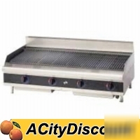 New star-max 48IN radiant gas char-broiler grill
