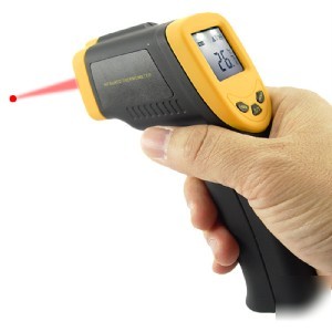 Non contact infrared digital thermometer & laser sight
