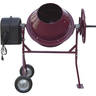 Northern ind mini electric cement mixer - 1.77 cubic ft
