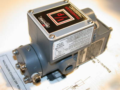 Siemens moore products transducer 77-3