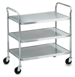 Vollrath 97105 3 shelf stainless steel cart 