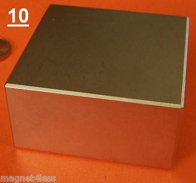 10 strong neodymium magnets 2X2X1 powerful neo magnet