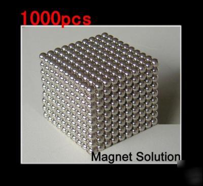 1000 sphere neodymium magnet rare earth neo cube puzzle