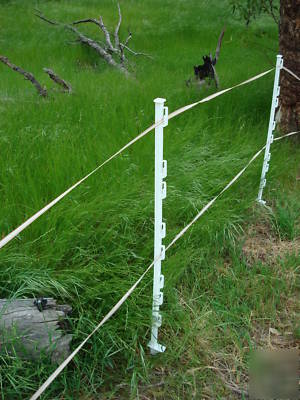 500M electric fence hot wiretape. easy-see yellow/blck 