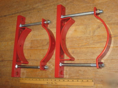 Compressed gas cylinder brackets clamps holder 9