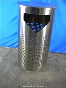 Disney commercial stainless garabge can receptacle