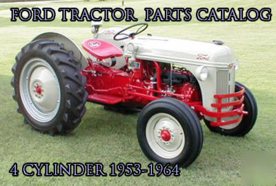 Ford tractor parts manual 1953-1964 manuals naa lcg hd+