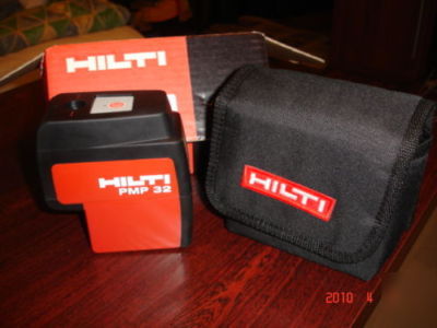 Hilti pmp 32 automatic plumb laser level w/case PMP32