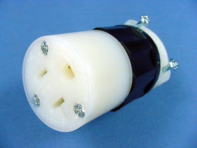 Leviton industrial connector plug nema 5-20 20A 125V