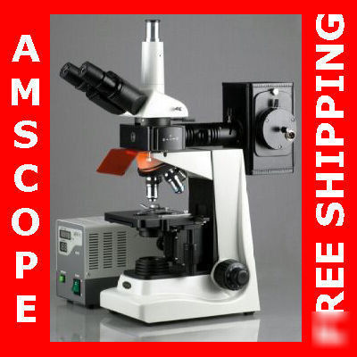 New epi - fluorescence trinocular compound microscope â€“ 
