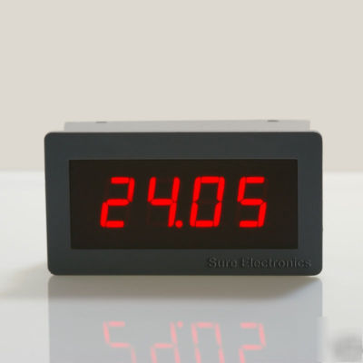 Red led volt meter dc 7V-30V doesn't require a power 