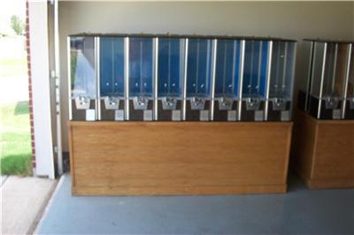16 head bulk gumball vending machine unit huge lqqk 