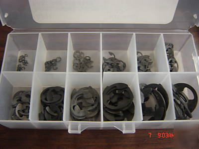 98 pc e-type retaining ring assortment kit m-4001