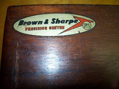 Brown & sharpe .80 -1.6