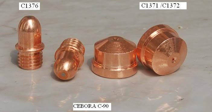 Cebora prof 90 120 &150 plasma cutter C1376+C1372 20PCS