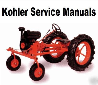 Economy power king kohler service manuals on cd 