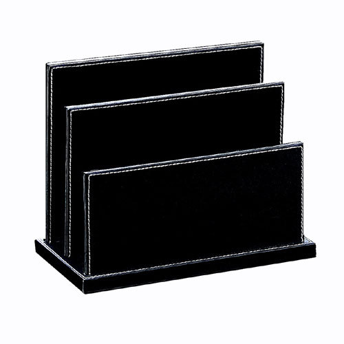 Letter organizer leather