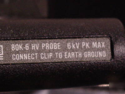 New fluke 27/fm multimeter w/80K-6 high voltage probe 