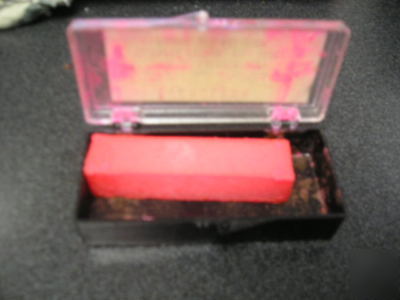 Optometrist everclear red container used