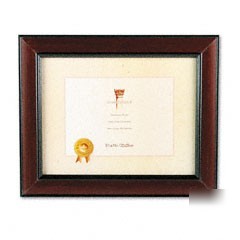 Rosewood document/certificate frame 8-1/2 x 11 black 