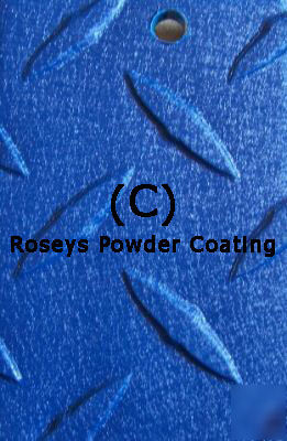 Thunder blue wrinkle 1 lb powder coating paint