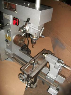 White eagle mill & lathe combo machine, 3/4HP, 115V 