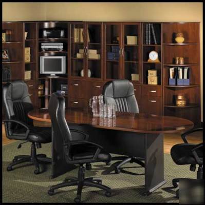 New 7FT conference table and 4 chairs office room set 
