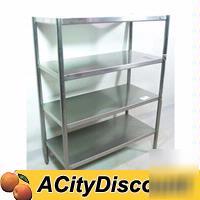 Used 4 load king shelf commercial kitchen 44X20 rack