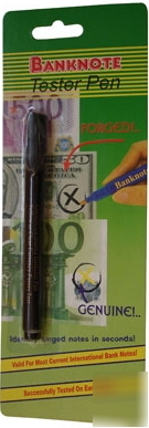 Counterfeit currency detector pen $ cashier protection 
