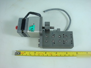 1X used mini linear stage ballscrew & stepping motor