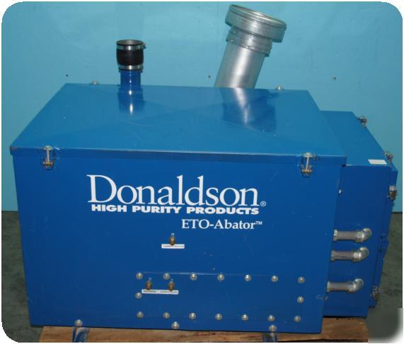 3M donaldson eto-abator ETX00-6550 gas exhaust removal
